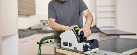 Festool TSV 60 KEBQ-Plus invalcirkelzaag met voorritser