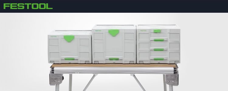 Meer over Festool Systainers en Sortainers
