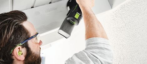 De hybride schuurmachines van Festool