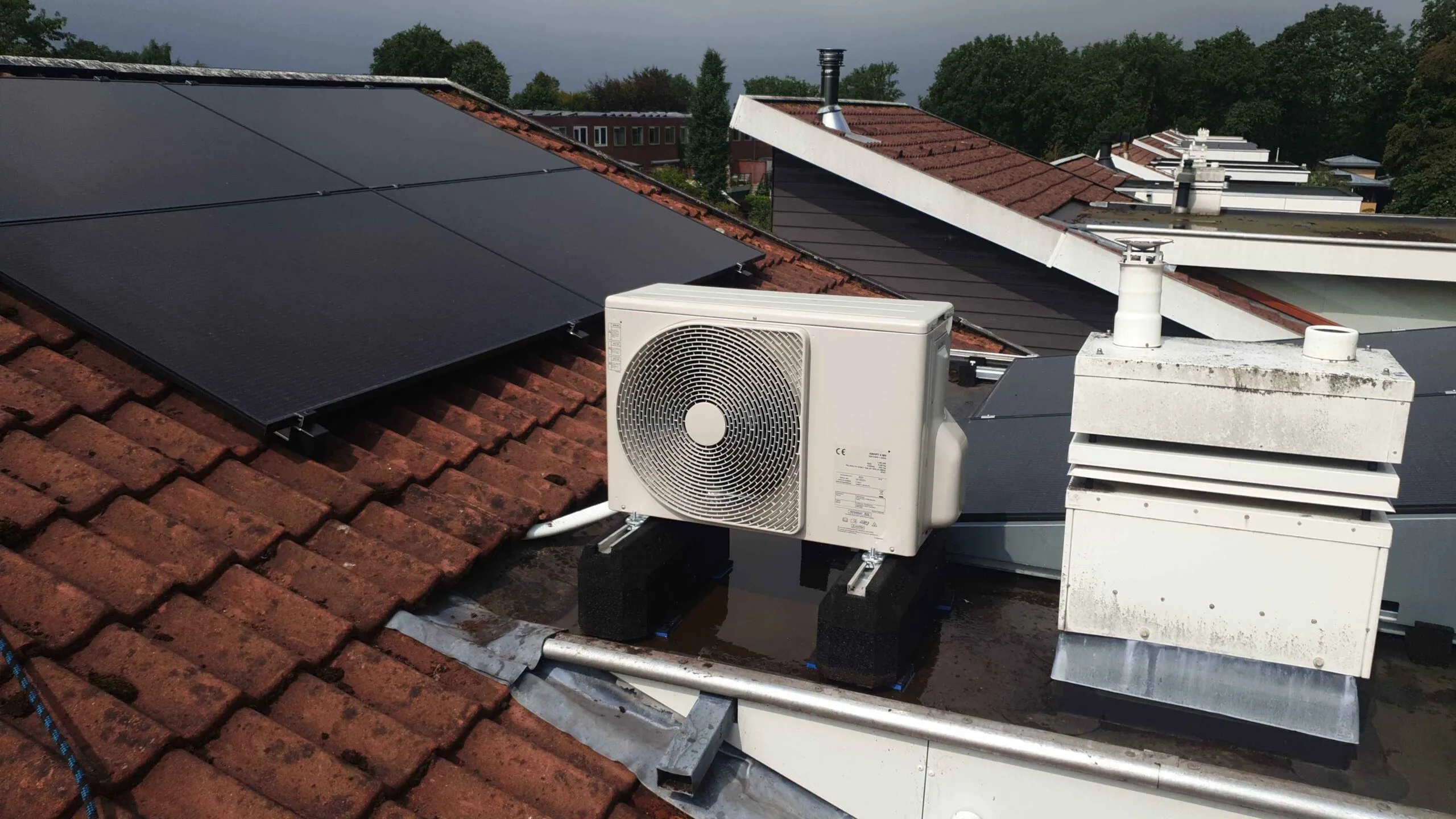 Heat pump installation