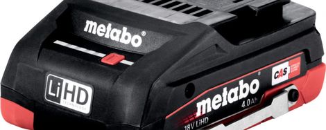 Nieuwe LiHD batterij van Metabo : een doorbraak in snoervrij werken