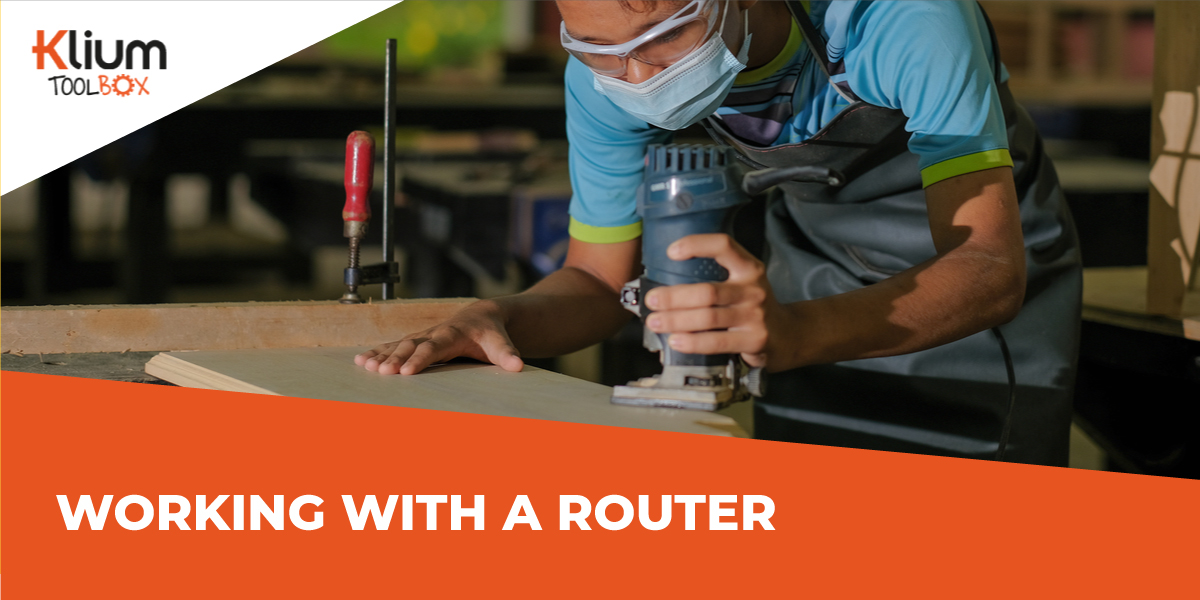 What can you do with a router, and how do you proceed for the best result?