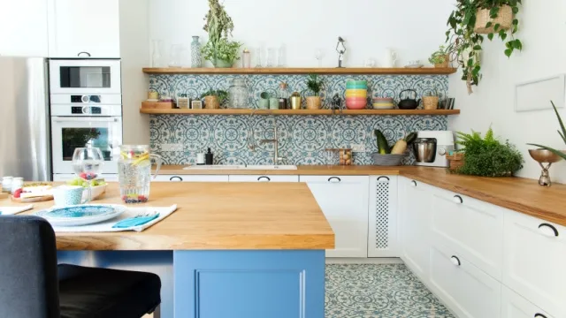 Mediterranean style kitchen