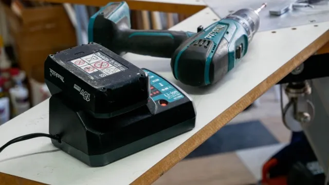 Makita drill and battery charger