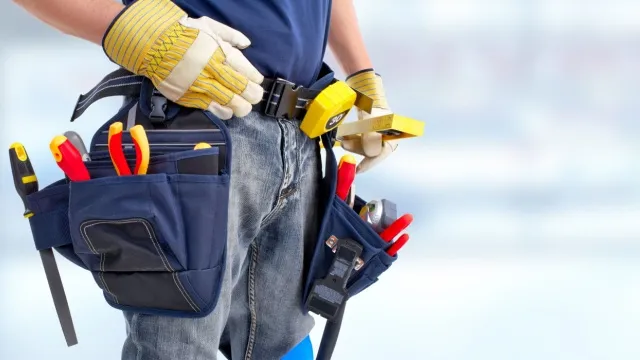 man with tool belt