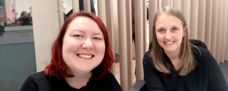 Els and Stefanie from Customer Service: “There’s always a solution.”