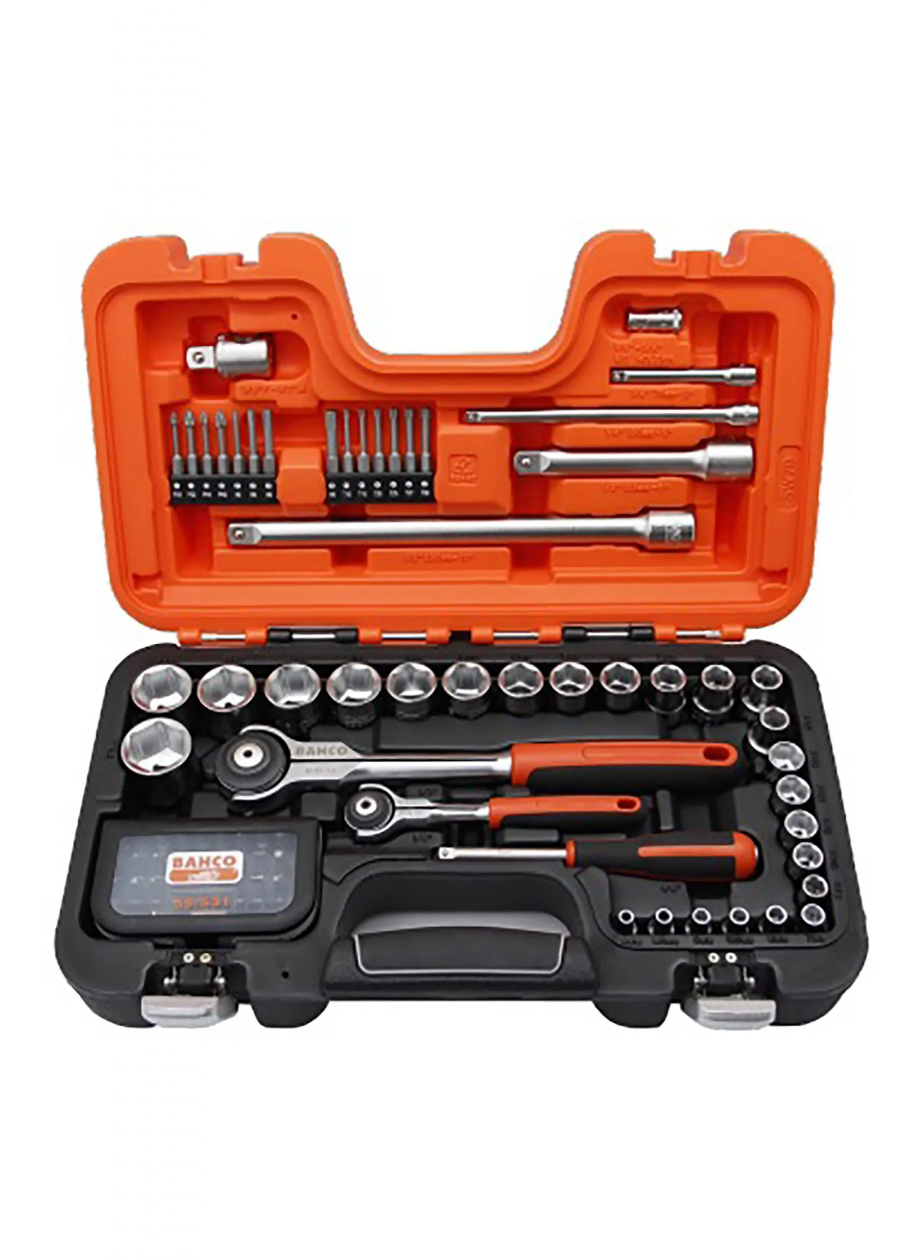 socket set Bahco articulated ratchet head