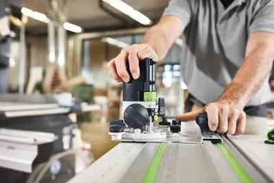 Festool geleiderails met gatenreeks