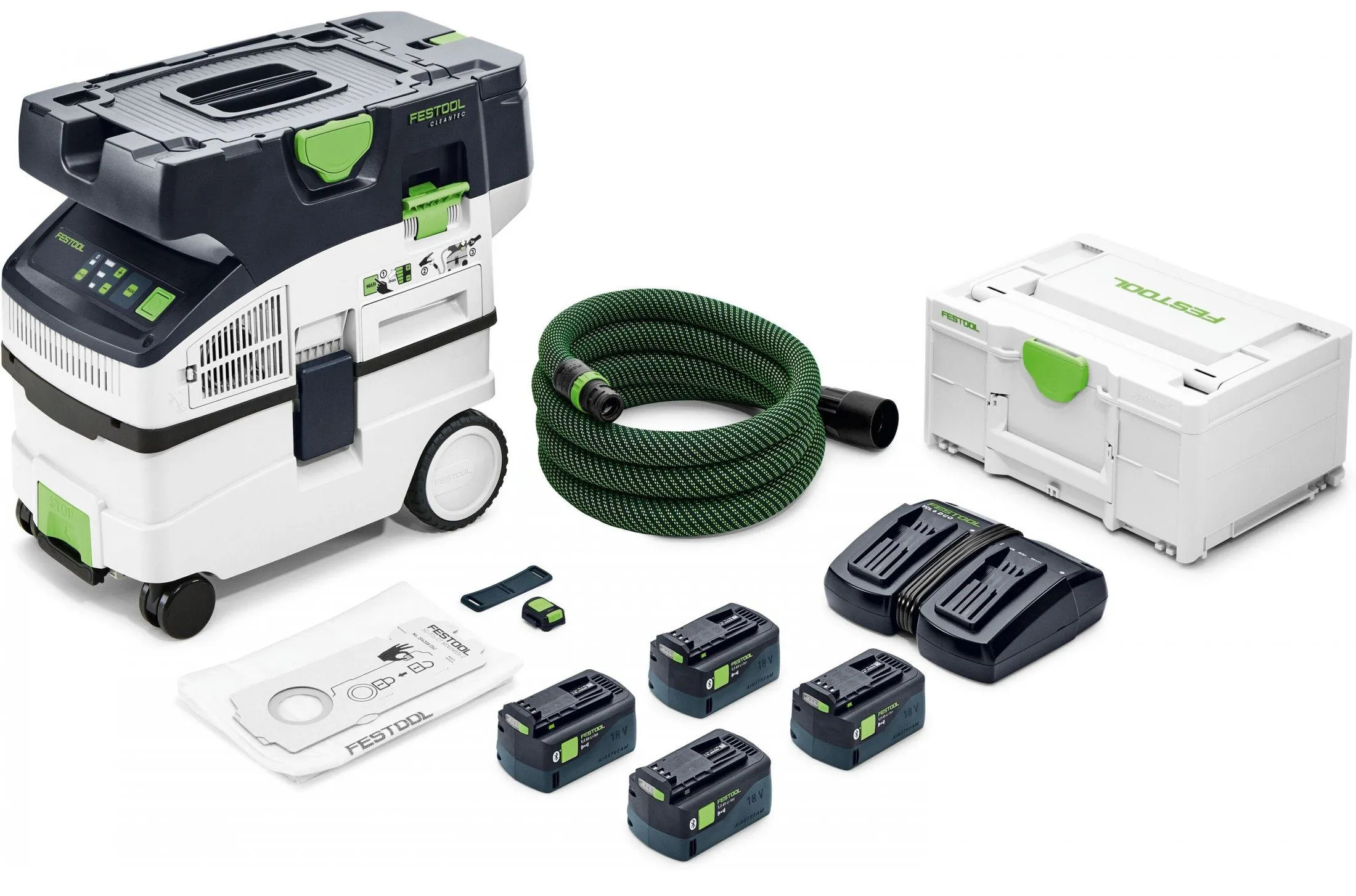 Festool vacuum cleaner with accessories