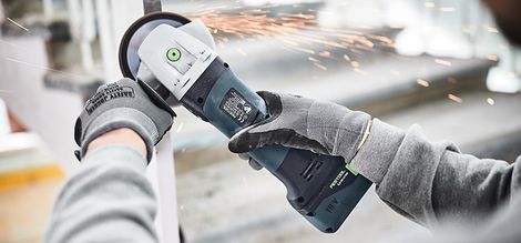 Festool AGC 18 haakse slijper: krachtig en ergonomisch
