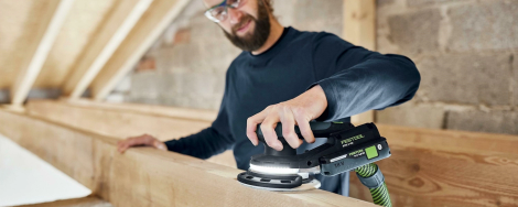 The new Festool Cordless Eccentric Sander ETSC 2