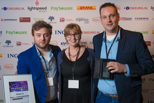 Klium wint Thuiswinkel Awards Publieksprijs XS 2016