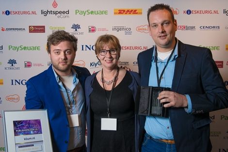 Klium wint Thuiswinkel Awards Publieksprijs XS 2016