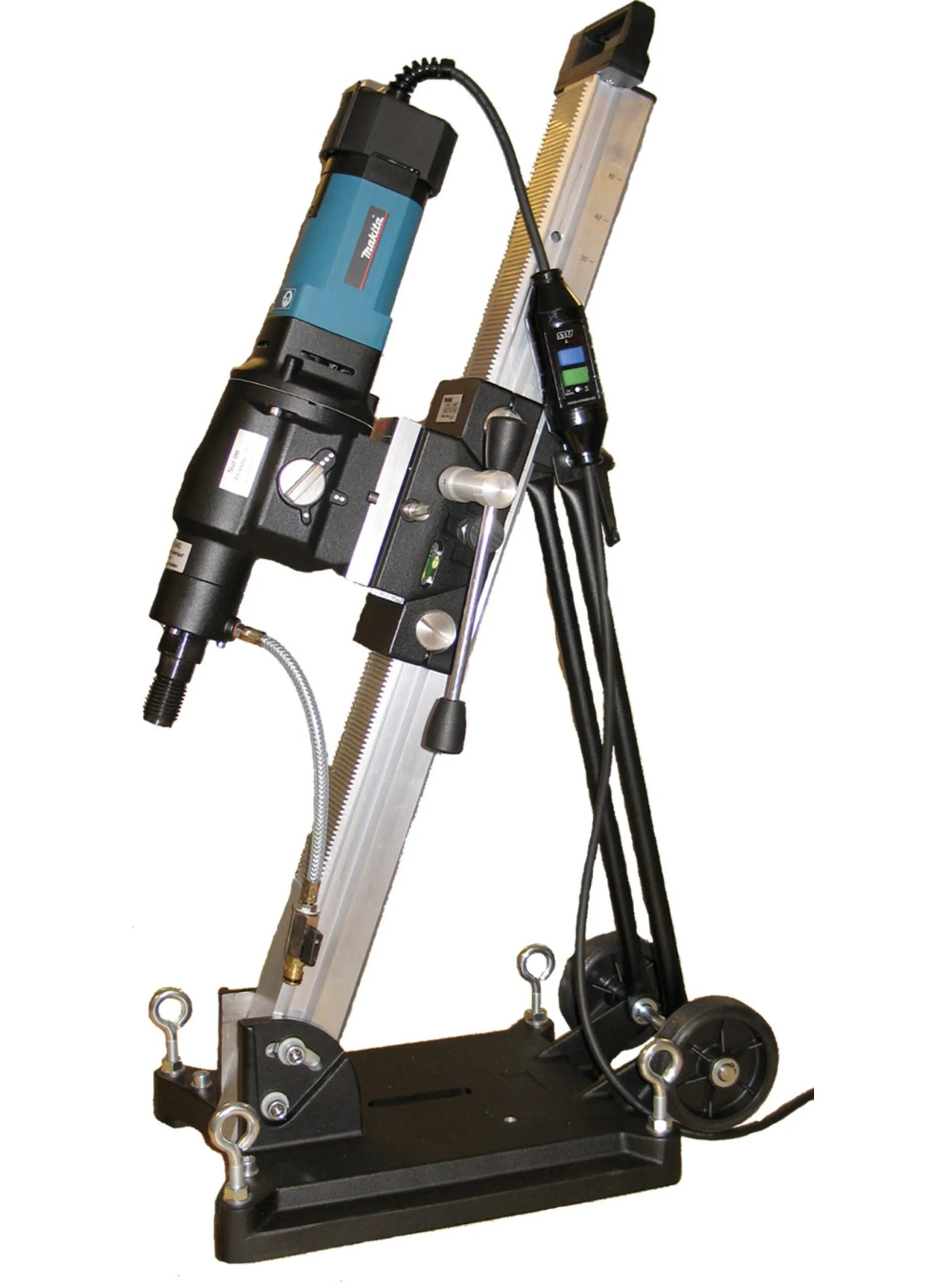 diamond drill on stand