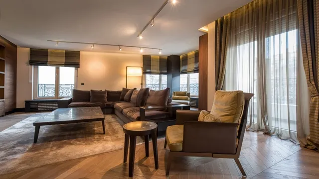 interieur met plafondspots