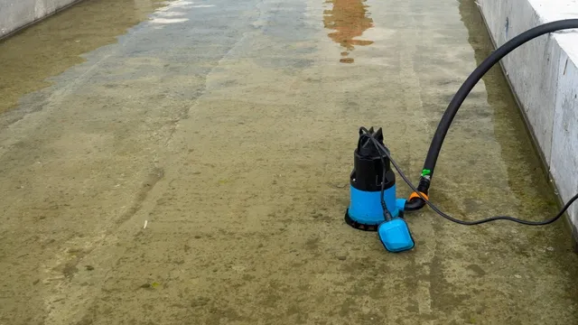 usage submersible pump