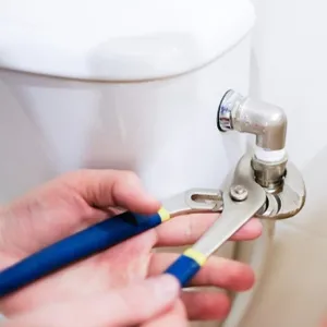water toilet uitzetten