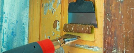 How do you remove paint from wood?