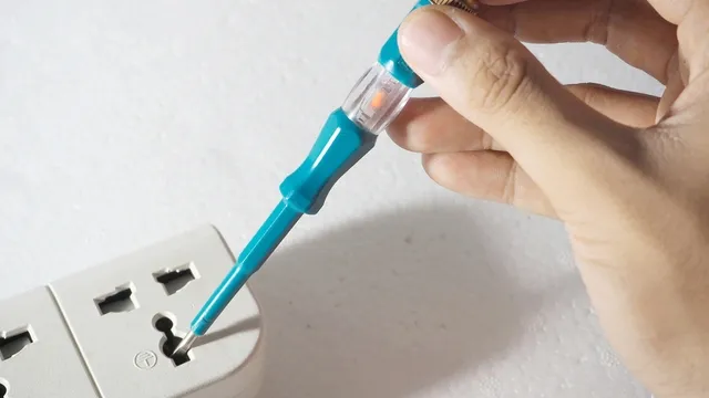 voltage detector screwdriver