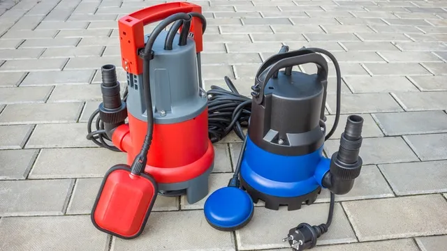 types of submersible pumps
