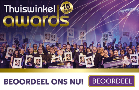 Tevreden met Klium? Breng je stem uit op de Nationale Thuiswinkel Awards.