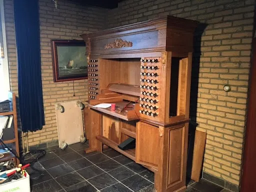 wooden cupboard